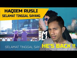 Check spelling or type a new query. Download Haqiem Rusli Selamat Tinggal Sayang Reaction Mp3 Mp4 3gp Flv Download Lagu Mp3 Gratis