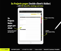 520 Clients Book Portrait Digital Notebook Noteshelf Goodnote Notability List Names From A To Z Profile Meetings Project Notes In 2020 Digital Book Outlook Calendar Digital