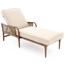 From french, variant of chaire (see chair). Arabella Aluminum Patio Chaise Lounge W Sunbrella Cast Ash Cushions By Lakeview Outdoor Designs Walmart Com Walmart Com