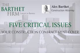 We partner only with proven, experienced construction law attorneys. 5 Critical Construction Contract Terms Scope Price Payment Start And Completion Jlc Online
