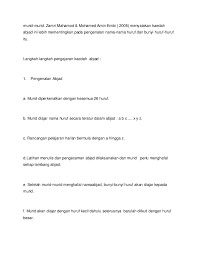 Begitu juga dalam pengajaran dan pembelajaran, ia memerlukan kaedah dan teknik yang sesuai untuk mendapatkan kesan yang lebih mantap. Kaedah Membaca