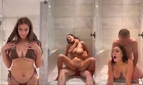 BBW Tiktok Hottie Cas Summer Shower Sextape - Part 2 | Porn4Fans