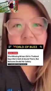 Hoping that she’s really safe and sound 😭 #worldofbuzz #malaysia #fyp  #foryoupage #malaysiatiktok #tiktokmalaysia #xyzbca #trendingnewsmalaysia  #beritatiktok #viralmalaysia #malaysia2023 #malaysianews ...