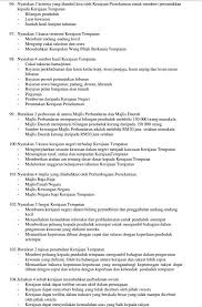 Biasanya mesyuarat majlis perbandaran dan majlis daerah diadakan dalam sebulan. Soalan Pengajian Am Tadbir Urus Negara Malacca V