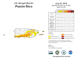 Miles de propiedades y bienes raíces a la venta en puerto rico. Puerto Rico Julio Redujo Area Afectada Condiciones Sequia Moderada Severa Centro Oeste Puerto Rico Condiciones Atipicamente Secas Permanecen Partes Noreste Noaa Ncei Climate Scoopnest