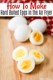 Air Fryer Hard Boiled Eggs Hard Boiled Eggs In Air Fryer Recipe In 2020 Hard Boiled Eggs Boiled Eggs Boiled Egg Cooking Time