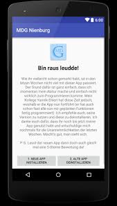 Vorschläge per nachricht (nur text, keine bilder!). Mdg Nienburg Fur Android Apk Herunterladen