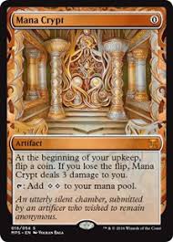 Get the best deal for kaladesh trading card games from the largest online selection at ebay.com. Mana Crypt Kaladesh Inventions Foil Ms2 Price History