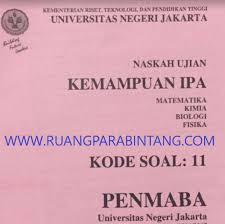 Materi soal ujian mandiri penmaba unj 2021. Download Kumpulan Soal Ujian Mandiri Penmaba Universitas Negeri Jakarta Penmaba Unj Terlengkap Ruang Para Bintang Berbagi Informasi Tentang Ptn Dan Pembahasan Soal Soal