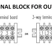 Outdoor Terminal Block For Mini Split Systems