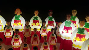 Christmas Blow Molds Poloron Carolers 2016 Youtube