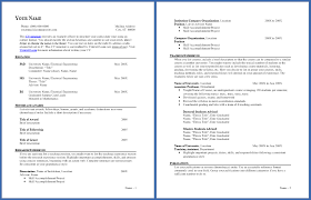 Free Cv Template Curriculum Vitae Template And Cv Example
