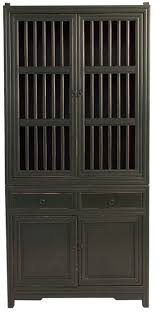 V Home Vaisselier 4 Portes 2 Tiroirs Pin Massif Recycle Noir Ilsa Lestendances Fr Pin Massif Armoire En Pin Tiroir