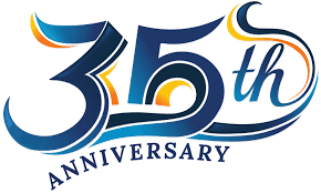 Happy 35th anniversary red rose card. 35th Anniversary Clipart Anniversary Logo Anniversary Wishes For Friends 35th Wedding Anniversary