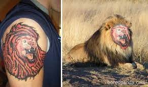 And now some genius has put the terrible tattoos of kids and animals that used to only appear on someone's back or shoulder onto an actual kid and animal face to show you just. Terrible Tattoos Photoshopped Into Reality Album On Imgur