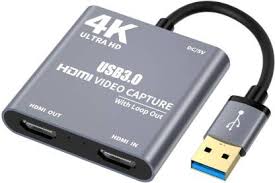 Maybe you would like to learn more about one of these? Tobo 4k Hdmi Game Capture Card Hdmi To Usb 3 0 Video Audio Capture With Loop Out