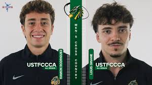 Ramon Rodriguez and Louis Ginane earn USTFCCCA All-Region honors for their  performances at the Midwest Regional! Rodriguez placed first and Ginane  finished sixth. #GoGons