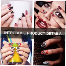 Healeved 2 Set Adesivi Luminosi Per Manicure Decorazioni Per Unghie Di  Halloween Adesivi Per Unghie Da Donna Nail Art Adesivi Per Unghie Adesivi  Per Unghie Adesivi Per Manicure 10 Pezzi*2 : Amazon.it: Bellezza