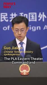 #China said on Tuesday that drills conducted by the People's Liberation  Army (#PLA) near the #Taiwan island are a stern warning and a strong  deterrent against "Taiwan independence" separatist forces, ...