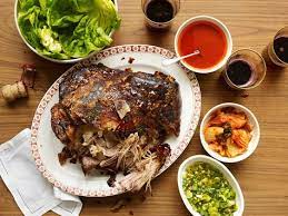 Momofuku S Bo Ssam Recipe Recipe Ssam Recipe Nyt Cooking Slow Roasted Pork Shoulder