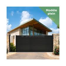 Maybe you would like to learn more about one of these? Portail Coulissant En Aluminium Par Aluclos Couleur Gris Ral 7016 Longueur 3 50 M Portail Coulissant Aluclos Hauteur Et Remplissage 1 685 M Lame Pleine Option Motorisation Portail Sans Support Cremaillere