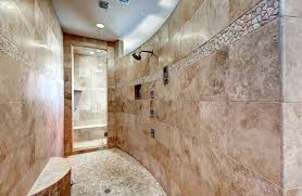 But if you want to make the interior distinct and add character to it, consider using natural travertine stone. 21 Travertine Shower Ideas Bathroom Designs