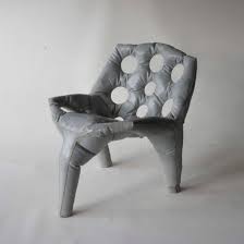 Six Concrete Seats Included Liquid Like Chairs And Squashed Benches In 2020 Concrete Cloth Chair Seating