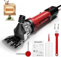 Amazon.com: Dragro Cortadora de ovejas de 600 W, máquina profesional de  corte de animales, kit de aseo de ganado de granja, cortaúñas eléctricas ...