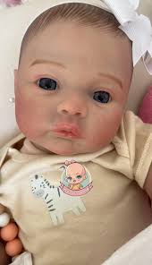 Bebe Silicona Bebe Reborn Miniatura Baby Gigi Puggles Reborn Vinyl Doll Kit  By Jade Warner