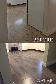 Floors Before And After Home Repairs Home Remodeling Peel And Stick Floor