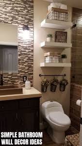 Simple Bathroom Wall Decor Ideas Bathroom Decor Apartment Guest Bathroom Decor Small Bathroom Remodel