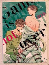 Game is Not Over, Attack on Titan Eren/Levi (Ereri) BL Doujinshi R18 | eBay