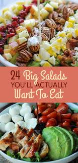 Mexican salad, can be a sumptuous meal in itself or a delectable accompaniment to your dinner. 24 Giant Salads That Will Make You Feel Amazing