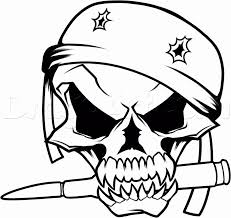 Pin By Darrell On Skulls In 2020 Skulls Drawing Skull Coloring Pages Skull Drawing