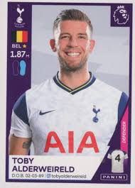Toby alderweireld zuchtte eens bij al die commentaar. 532 Toby Alderweireld Tottenham Hotspur Premier League 2021 Sticker Football Cards Direct