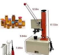 Semi-Automatic Penicillin Vial Bottle Oral Liquid Bottle Capping Locking Machine | eBay