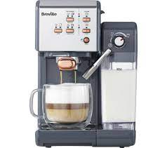 Such as nuts, spices or beans may dull the burr and cause poor grinding or injury. Buy Breville One Touch Vcf109 Coffee Machine Graphite Grey Rose Gold Free Delivery Currys