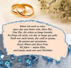 Wissen sie nicht, wie den. Schone Spruche Zur Diamantenen Hochzeit