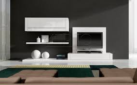 Wall mounted tv stand its modern feel. Contemporary Tv Wall Unit Nagare 31c A Brito Lacquered Wood