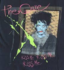 The spaceman ace frehley, the starchild paul stanley, the cat peter criss, and the demon gene simmons make up the legendary rock band. Vintage The Cure Kissing Tour 1987 Kiss Me Concert T Shirt Etsy