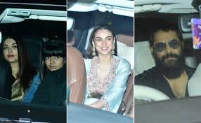 A Round Up Of How Aishwarya Rai Bachchan, Vikram, Aditi Rao Hydari And  Others Lit Up Ponniyin Selvan 2 Screening