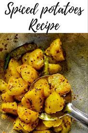 Punjabi Dry Aloo Sabzi Dry Potato Sabzi Recipe Without Onion And Garlic Shellyfoodspot Recipe Sabzi Recipe Indian Potato Recipes Dried Potatoes