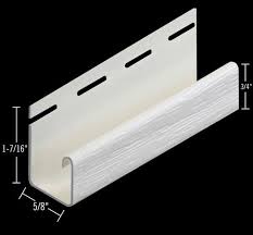 Then the door flange can slide in where it belongs. Abtco 5 8 Vinyl J Channel At Menards