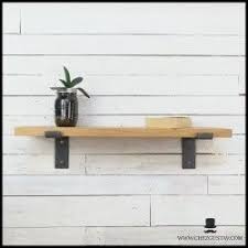Equerre En Metal Pour Etagere Murale 200 Mm En Bois Industriel Acier Parement Mural Etagere Murale Bois Equerre Murale