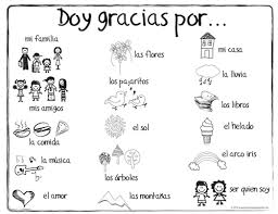 Spanish Thanksgiving Vocabulary Coloring Pages Spanish Playground Spanish Thanksgiving Thanksgiving Lessons Thanksgiving Vocabulary