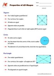 2d shapes worksheets in a pdf containing questions and answers which are in a table format. 2d Shapes Printable Worksheets Math Fun Worksheets