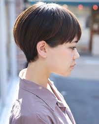 ogawa ingさんはinstagramを利用しています お客様photo 人気の丸みショート ワックスを使わず カットだけで丸さを出してます 頭の形にコンプレックスが ショートのヘアスタイル マッシュショート ショートボブの