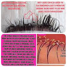 How to clean fake eyelashes. This Is A Compilation Of 2 Photos Cherry Lash Lounge The Top Photo Is Of Lashes With Mascara Residue The Bott Eyelash Extensions Eyelash Extentions Eyelashes