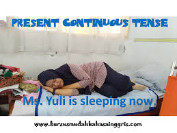 Nah pada kesempatan ini pak guru akan melanjutkan pembahasan future continuous tense adalah suatu bentuk kalimat yang kata kerjanya digunakan untuk menyatakan suatu kejadian yang akan sedang. 40 Contoh Kalimat Present Continuous Tense Lengkap Dengan Artinya Belajar Bahasa Inggris Online Gratis