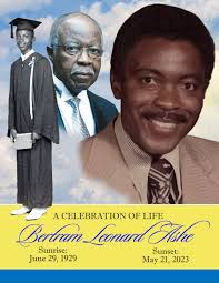 Obituary Bertram Ashe